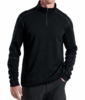Kuhl Mens Invigoratr Merino 1/4 Zip Raven