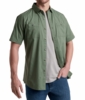 Kuhl Mens Karib Short Sleeve Shirt Slate Green