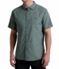 Kuhl Mens Persuadr Short Sleeve Shirt Titanium