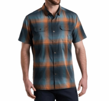 Kuhl Mens Response Short Sleeve Reflecting Lake