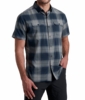 Kuhl Mens Response Short Sleeve Shirt Midnight Tide