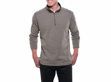 Kuhl Mens Revel 1/4 Zip Oatmeal
