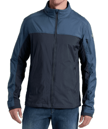 Kuhl Mens The One Jacket Dark Storem/ Mutiny Blue