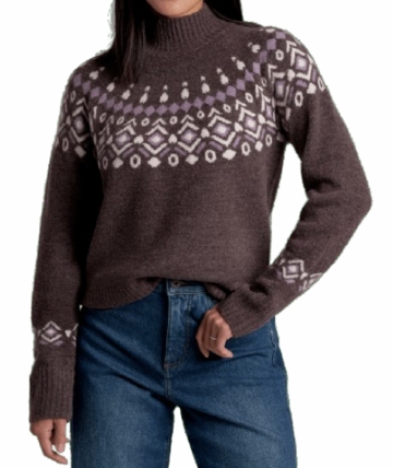 Kuhl Womens Alpina Sweater Mulberry