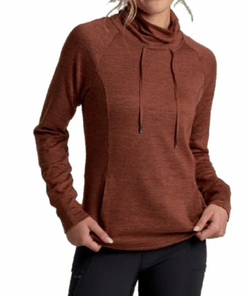 Kuhl Womens Elia Pullover Apple Spice