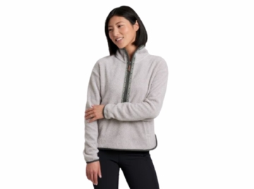 Kuhl Womens Hygge 1/2 Zip Natural