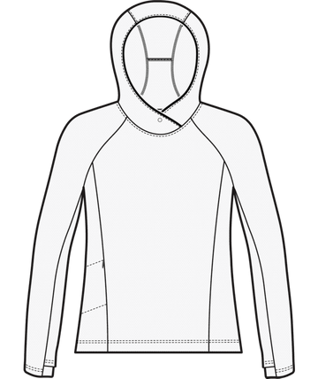 Kuhl Womens Solis Hoody White