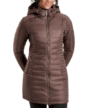 Kuhl Womens Spyfire Parka Coffee
