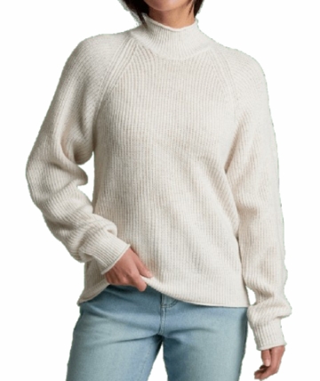 Kuhl Womens Strova Roll Neck Sweater Alpine White