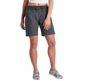 Kuhl Womens Trekr Pull-On Short 8" Charcoal