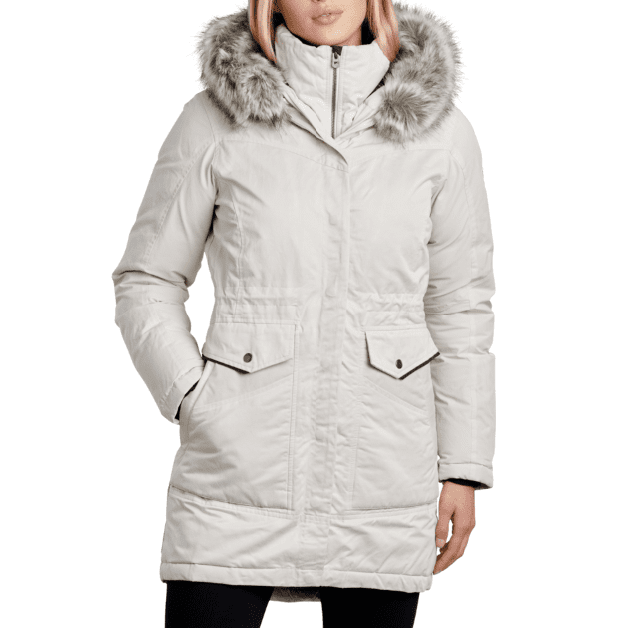 Kuhl Womens Ukon Down Parka Ivory