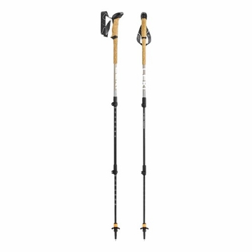 Leki Makalu Lite AS Compact Pale Clay Light - White - Silver (Pair)