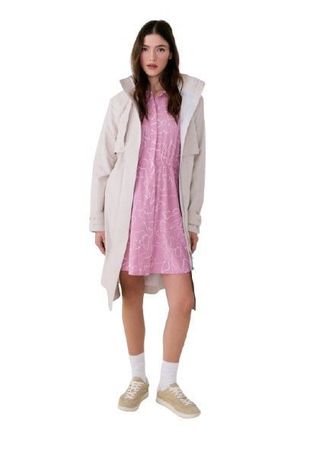 Lole Womens Alize Rain Trench Coat Abalone