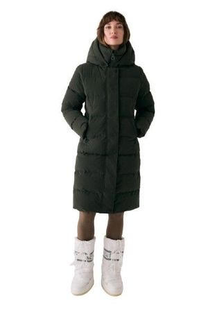 Lole Womens Aprs Down Winter Jacket Olive