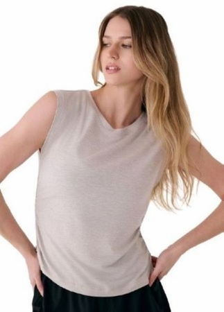 Lole Womens Elsia Short Sleeve Pebble Heather