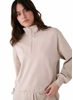 Lole Womens Flow Half Zip Top Abalone 