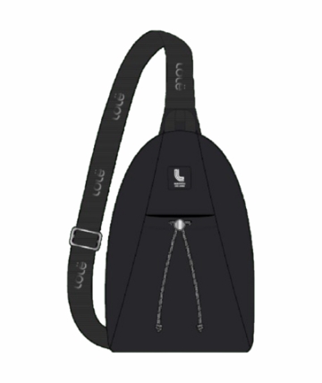 Lole Womens Windsor Sling Bag Black