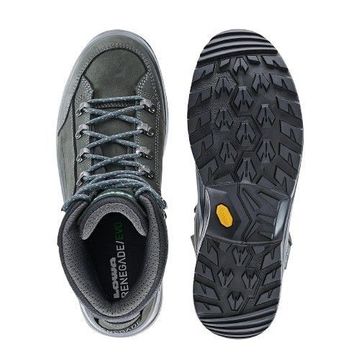 Lowa Womens Renegade EVO GTX Mid Asphalt/Turquois