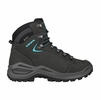 Lowa Womens Renegade EVO GTX Mid Asphalt/Turquois
