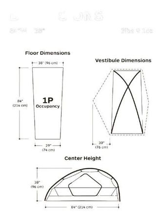 Marmot Tungsten 1 Person Tent Solar/Red Sun