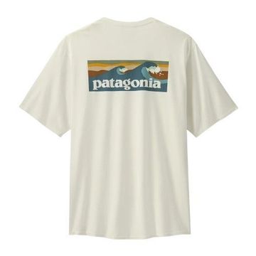 Men's Capilene Cool Daily Graphic Shirt - Waters Boardshort Logo: White
