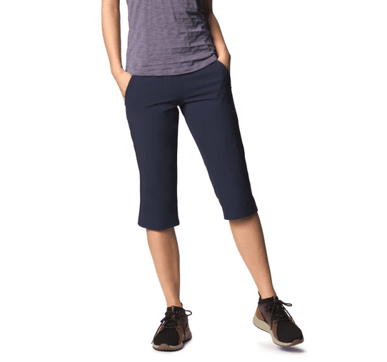Mountain Hardwear Womens Dynama/2 Capri Dark Zinc Regular