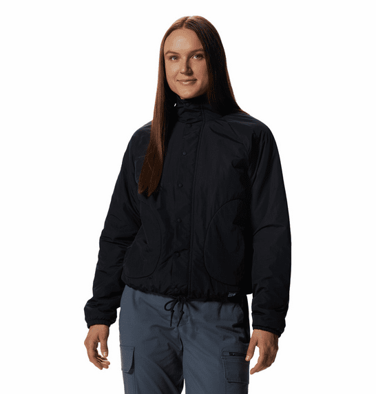 Mountain Hardwear Womens HiCamp Shell Jacket Black (close out)