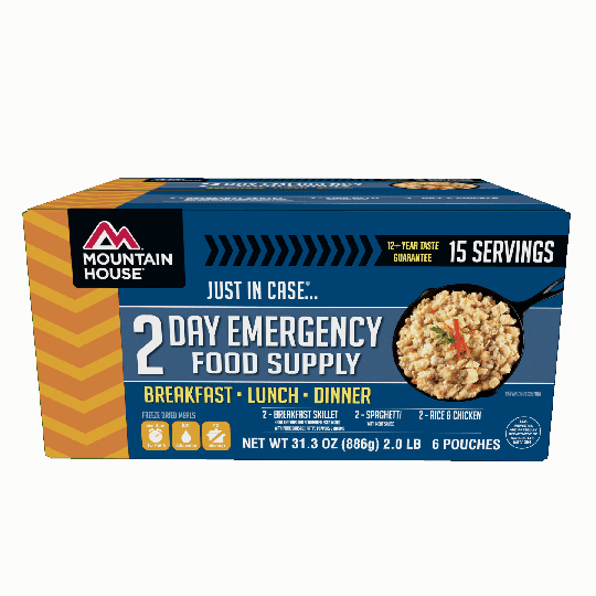 Mountain House Just in Case 2 Day Emergency Food Supply