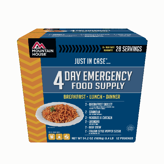 Mountain House Just in Case... 4 Day Emergency Food Supply