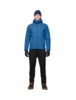 Norrona Mens Femund Thermo60 Zip Hood Dark Blue