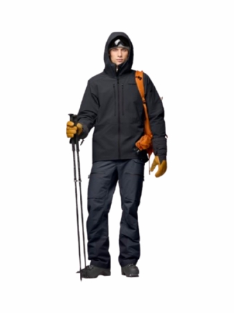 Norrona Mens Lofoten Flex1 Jacket Cavier Black