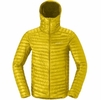 Norrona Mens Trollveggen Down800 Super Light Hood Antique Moss