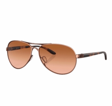 Oakley Feedback Brown Gradient Lenses/ Rose Gold Frame