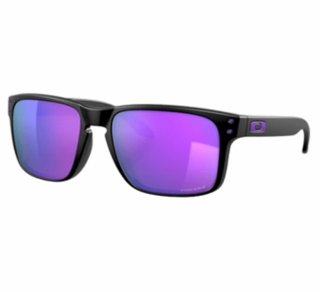 Oakley Holbrook Matte Black Frame w/ Prizm Violet Lenses