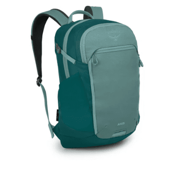 osprey axis 24 l backpack - succulent green-deep teal 多功能日用電腦背包 Theres also loop at the bottom for attaching a bike light (sold separately) 7039127