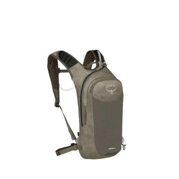 Osprey Berm 8 Bike Hydration Pack Pediment Grey Dust Print O/S