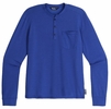 Outdoor Research Mens Aberdeen Long Sleeve Henley Galaxy Heather