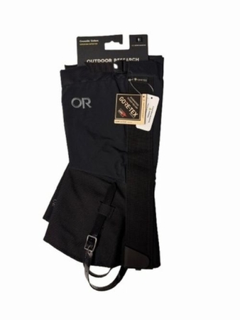 Outdoor Research Mens Crocodile Gaiters Black