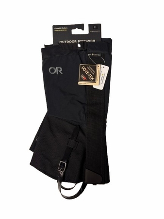 Outdoor Research Mens Crocodile Gaiters Black