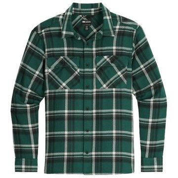 Outdoor Research Mens Feedback Flannel Twill Shirt Monstera Plaid