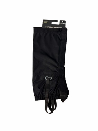 Outdoor Research Mens Rocky Mountain High Gaiters Solid Black