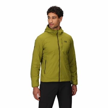 Outdoor Research Mens Vesper Insulated Hoodie Rainforest