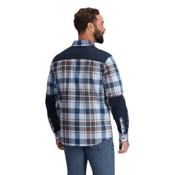 Outdoor Research Mens Wallingford Flannel Shirt Jacket Olympic Plaid