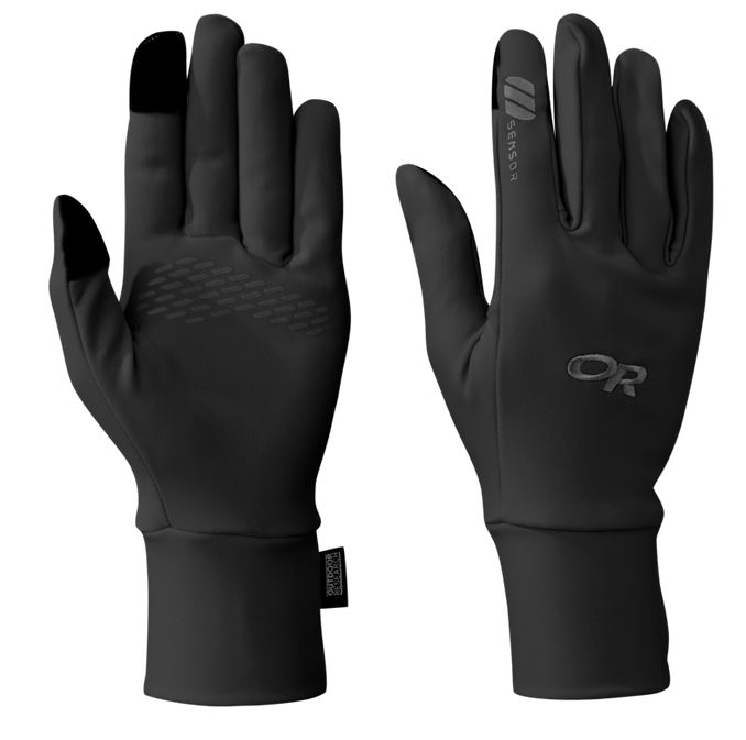 Outdoor Research Womens PL Base Sensor Gloves Black (Close Out)
