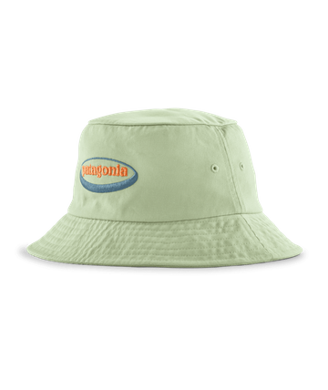 Patagaonia Bucket Hat '95 Oval Logo: Lichen Green