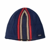 Patagonia Beanie Hat Speed Stripe: Clement Blue (Autumn 2025)
