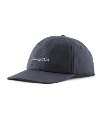 Patagonia Fitz Roy Icon Trad Cap Text Logo: Smolder Blue