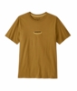Patagonia Mens '95 Oval Logo T-Shirt Bobcat Brown: Sunshine Patagonia Mens '95 Oval Logo T-Shirt Bobcat Brown: Sunshine