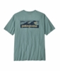 Patagonia Mens Boardshort Logo Pocket Responsibili-Tee Blue Sage