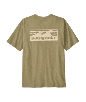 Patagonia Mens Boardshort Logo Pocket Responsibili-Tee Gumtree Green